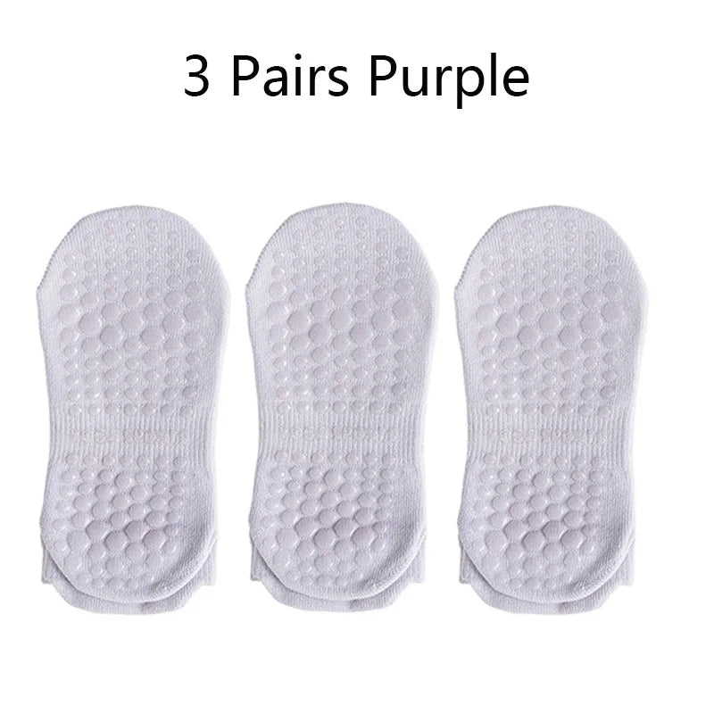 Women's Breathable Non-Slip Yoga Socks (3 Pack) - silverfoxgoods